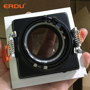 3 colores <span class=keywords><strong>20W</strong></span> comercial Cob Led empotrable en el techo Led empotrable Spot Led lámpara de techo Trimless Downlight carcasa Gu10 - Product Image 4