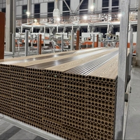 Verbundwerkstoff-Terrassendielen, Einbau-Terrassendielen, WPC-Terrassendielen für Außendekoration, Holz-Kunststoff-Terrassenbretter