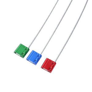 3.5mm dùng một lần mạnh mẽ đôi khóa hợp kim nhôm an ninh Con Dấu Nhà cung cấp cáp con dấu cho xe tải <span class=keywords><strong>container</strong></span> - Product Image 3