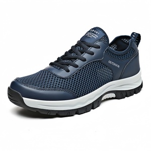 Chaussures de sport respirantes antidérapantes à lacets pour hommes, haute élasticité, confortables, pour l'été et l'hiver, style décontracté et tendance pour la randonnée - Product Image 3