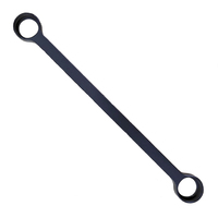 Bras de connexion à double anneau usiné CNC, support de liaison estampé haute précision, pièce OEM pour l'automobile et les machines industrielles