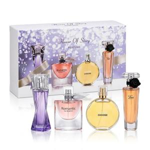Set de Regalo Premium 4 en 1 de Descubrimiento de Fragancias, Elegante Colección de Perfumes en Miniatura Florales y Orientales para Ella, en una Exquisita Caja de Belleza - Product Image 1