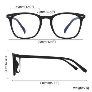 แว่นตาป้องกันแสงสีฟ้าคุณภาพดี ดีไซน์พลาสติกขายส่ง แว่นตา<span class=keywords><strong>อ่าน</strong></span>หนังสือ แว่นตาเรโทร สำหรับผู้ชายและทุกเพศ - Product Image 5