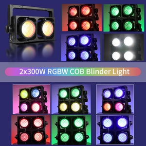 Luz Cegadora para Exteriores de 2x300w a Precio Competitivo, Luz Cegadora COB de 2 Ojos a Todo Color, Resistente al Agua - Product Image 6