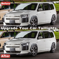 Para Toyota Probox 2012-2024, Piezas de Automóvil, Faro Delantero, Luces Delanteras LED Mejoradas, Faro de 4 Lentes, Luz Diurna DRL