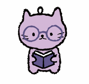 Portachiavi Personalizzato a Forma di Gatto Viola da 10 cm, Simpatico Mini Giocattolo di Peluche a Cartone Animato - Product Image 6