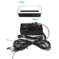 La prise de table cachée intelligente couvre la boîte de prise USB UE pour la table de conférence de bureau