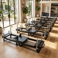 Reformer Pilates Komersial Berkualitas Tinggi Cama De Pilates German Spring Silent Peralatan Pilates Grosir Logo Kustom CE ISO