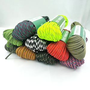 CA004P 550 Paracord 4mm Type III Couleur unie 7 brins Cœur en polyester Corde pour <span class=keywords><strong>bracelet</strong></span> de survie en plein air Artisanat et équipement 31m/100ft - Product Image 3