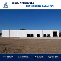 Edificio de Almacenamiento de Acero, Material de Construcción, Instalación de Distribución de Almacenes, Solución de Almacenamiento de Alta Resistencia