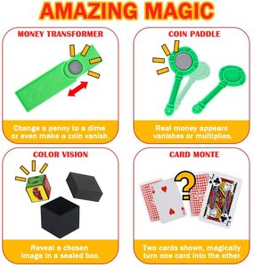 Cartes magiques avec bâton <span class=keywords><strong>de</strong></span> <span class=keywords><strong>jeu</strong></span> pour débutant, <span class=keywords><strong>jeu</strong></span> pour enfants, accessoire, tours <span class=keywords><strong>de</strong></span> <span class=keywords><strong>magie</strong></span>, lot <span class=keywords><strong>de</strong></span> 75 pièces - Product Image 6
