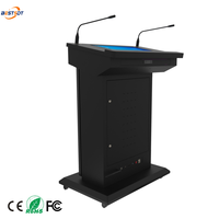 Atril Electrónico con Pantalla Táctil de 43 Pulgadas y 21.5 Pulgadas, Intel Core I5, Pantallas Dobles para Salas de Reuniones y Capacitación