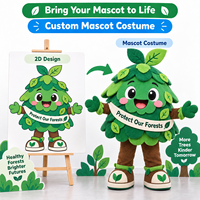 Costume de mascotte environnementale personnalisé OEM ODM Fabricant de costumes de personnages écologiques