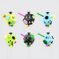 Cube magique dodécágone à 12 faces, jouets d'extérieur, anti-stress, jouets portables, anti-anxiété, pour enfants et adultes, cadeaux