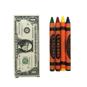 Creative Fun Jumbo Wax Crayons 24 Pack Mixed Color Crayon For Kids