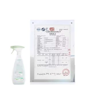 Bouteille pulvérisatrice multifonction en acier inoxydable pour la <span class=keywords><strong>cuisine</strong></span>, la salle <span class=keywords><strong>de</strong></span> bain, les carreaux, l'élimination des taches d'huile et <span class=keywords><strong>de</strong></span> saleté - Formule écologique à action rapide - Product Image 6