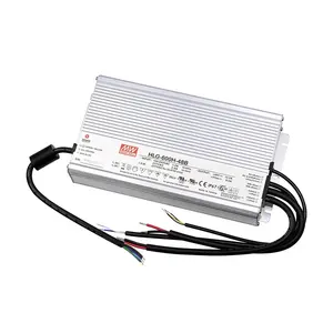 Original MEAN WELL HLG-600H-48 600W 48V Constant Voltage + Constant Current LED Driver Switching Power Supply