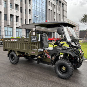 2025 nuevo modelo KAINIU triciclo comercial (carga <span class=keywords><strong>A2</strong></span> 350CC Zongshen motor abierto 400kg carga útil bicicleta de playa todo terreno 4x4 conducción - Product Image 3