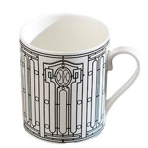 Tasse en céramique royale vintage de style européen, luxe léger, pour <span class=keywords><strong>petit</strong></span>-déjeuner, lait, bol à flocons d'avoine, bureau, café - Product Image 5
