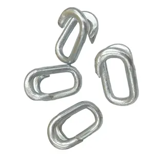 6mm Zinc-plated Quick Chain Repair Lap Link, Used for Connecting Chain Link