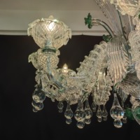 Lampes suspendues décoratives, lustres en verre de Murano pour salon