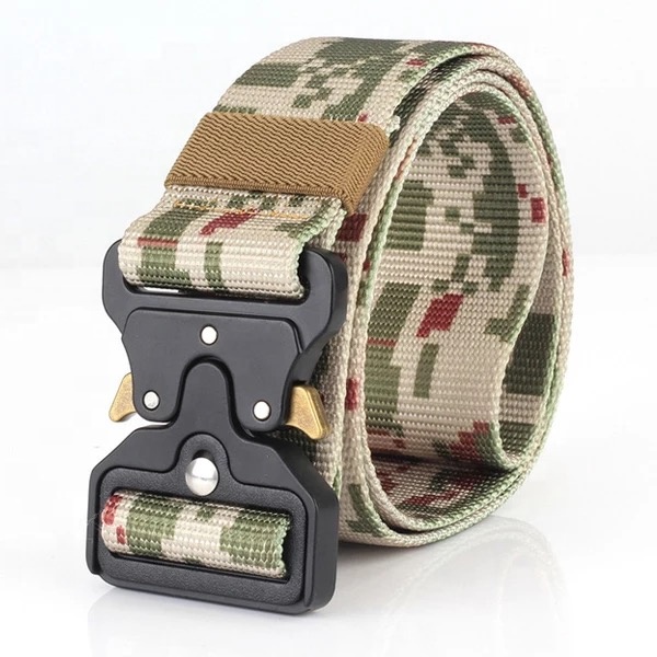 Регулируемые OEM быстросъемные пряжки для ремня, оптовая продажа, наружный лазерный пояс, индивидуальный ремень, тактический ремень, мужской ремень