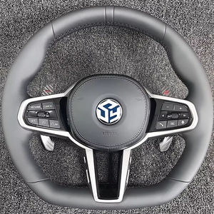 Volante de fibra de carbono para BMW M2 M3 M4 M340i G80 G82 G87 G26 G20 G22 <span class=keywords><strong>F40</strong></span> F44 actualización antigua nuevo 2025 M4 personalizado 2019-2023 - Product Image 1