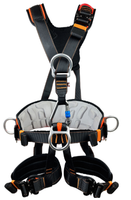 Sertifikat CE pabrik langsung Harga terbaik jatuh perlindungan seluruh tubuh Harness keselamatan dengan Lanyard Pro