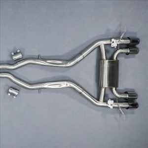 2.99-3.5" Mid Catback Valvetronic M3 Exhaust Pipes for BMW M4 M3 G80 G82 S58B30A 3.0T 2021-2024 with Rear Exhaust Muffler Tips - Product Image 6