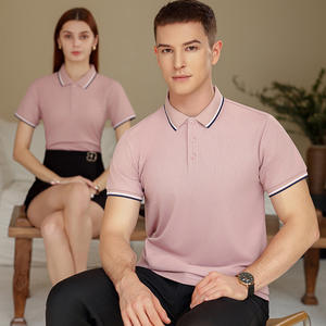 190gsm 100% fibra iónica de hielo Unisex para Polos logotipo personalizado impreso digitalmente ropa de trabajo transpirable camisas de cultura - Product Image 5