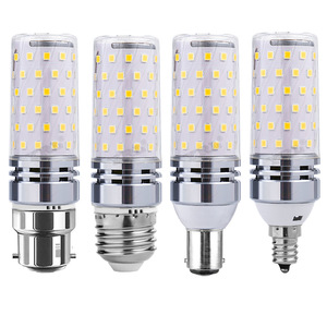 Yingrun Led Corn Bulb 12W 16W E12 Screw Base Smart Tri Color Dimming Candle Light Pendant <b>Lamp</b> - Product Image 3