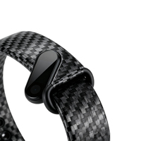Bracelet intelligent en fibre de carbone hypoallergénique, étanche, ultra-fin, pour le sport et le fitness, certifié CE