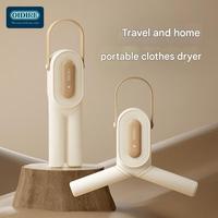 Mini secadora de ropa compacta portátil automática de calentamiento rápido y bajo ruido para uso en el hogar y en viajes de hotel