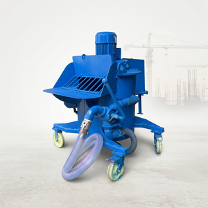 Mezcladora de Mortero Eléctrica de Alta Eficiencia y Gran Capacidad de 250 Litros para Ingeniería de Construcción, Mezcladora de Concreto Móvil - Product Image 1