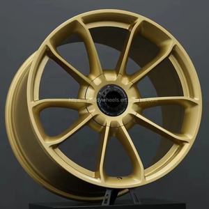 Ruedas forjadas de coche de pasajeros con bloqueo central para Porsche Taycan <span class=keywords><strong>Macan</strong></span> 20 <span class=keywords><strong>21</strong></span> 22 pulgadas, llantas de coche de lujo personalizadas de aleación de aluminio - Product Image 5