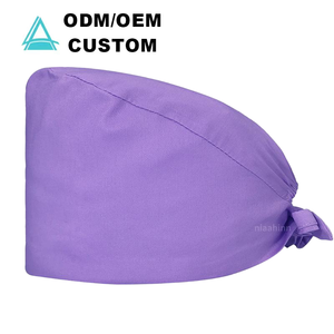 Gorro Quirúrgico Unisex de Algodón Ajustable para Enfermería, Hospital, <span class=keywords><strong>Quirófano</strong></span>, Gorro Médico Personalizable, Gorro Quirúrgico Sólido Unisex - Product Image 1