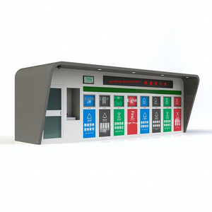 Padiglione per la Raccolta Differenziata Intelligente in Materiale HDPE, Fornitura Diretta con Selezione Rigorosa, Design Retrò per Esterni - Product Image 2