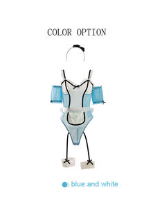 Lingerie de haute qualité, sexy, style cosplay de femme de chambre française, babydoll en dentelle transparente, body pour femmes - Product Image 6