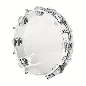 Wholesale Orff <b>Percussion</b> <b>Instrument</b> High Quality 10 Inch Hand Drum Playing <b>Percussion</b> Tambourine - Product Image 2