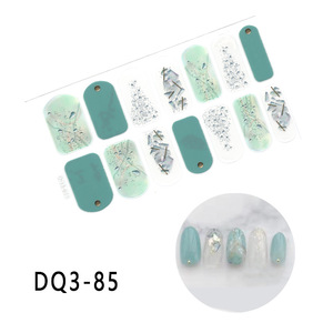 Pegatinas de Gel para Uñas Estilo Verano al por Mayor, Envolturas de Gel para Uñas de Larga Duración, Pegatinas Completas para Uñas DIY - Product Image 6