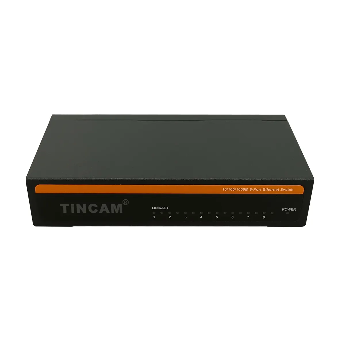 Tincam Oem Gigabit Ethernet Netwerkswitch Met 8*10/100/1000Mbps Poorten Onbeheerd Lan Rj45 Internet Splitter Hub