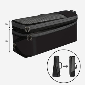 Ensemble organisateur de voyage RPET 6 pièces cubes d'emballage pliables légers avec fermeture à glissière compressible pour le rangement des valises - Product Image 3