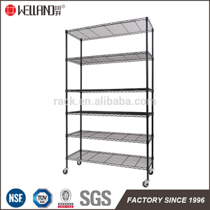 Zhongshan <span class=keywords><strong>Welland</strong></span> Étagère en fil d'acier chromé à 6 niveaux Chaud à pour magasin - Product Image 6