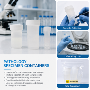 Conteneur à échantillons Degao en PP de qualité médicale, résistant aux fuites, pour échantillons de tissus fixés au formol en histopathologie et en laboratoires - Product Image 5