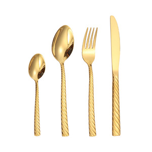 Stainless Steel Steak <b>Knife</b> Fork Spoon Set Oval Durable European Cutlery Party Dinnerware - Product Image 4