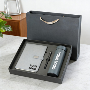 La aduana de China de fábrica del OEM empresa Publicidad de promoción de negocios de cuero de la pu del Banco de la energía de lácteos notebook de regalo - Product Image 1