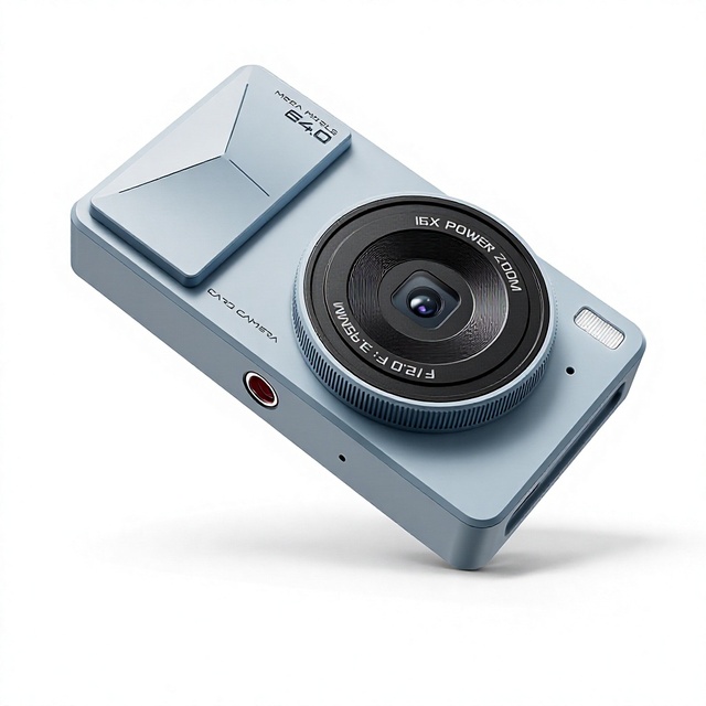 2026 BENJIE 4K Digital Camera 16X Zoom 2.8-inch Screen AI Portrait Bokeh Selfie Built-in Speaker Video Recording-Multiple Colors