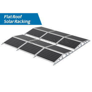 Soporte Triangular Ajustable <span class=keywords><strong>de</strong></span> Aluminio Anodizado Super Solar Al6005-T5 para Montaje <span class=keywords><strong>de</strong></span> Paneles Solares en Techos, Resistencia al Viento 40m/s, Resistencia a la Nieve 1KN/M2 - Product Image 2