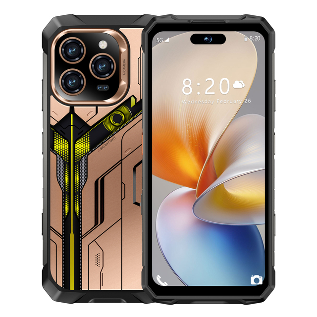 2025 New Three-Proof Octa-Core 7.2inch Large Screen 1TB Storage Portable NFC Function 5G Water Resistant CDMA GSM LTE Smartphone