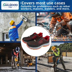 Scarpe Antinfortunistiche Industriali Leggere Calzature Protettive Antiurto Antiperforazione Suola in TPR per Edilizia - Product Image 3